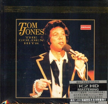 Tom Jones / The Golden Hits [K2 HD MASTERING IMPORT CD, Numbered, Limited Edition! Only 1,000 Copies!]